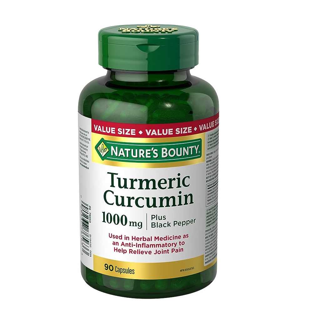 Nature's Bounty Turmeric with Black Pepper 1000mg