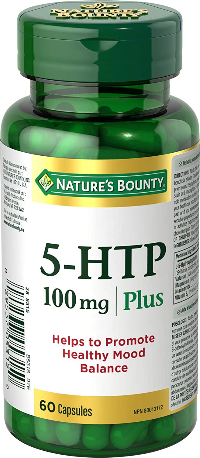 Nature's Bounty 5-HTP 100mg | Plus
