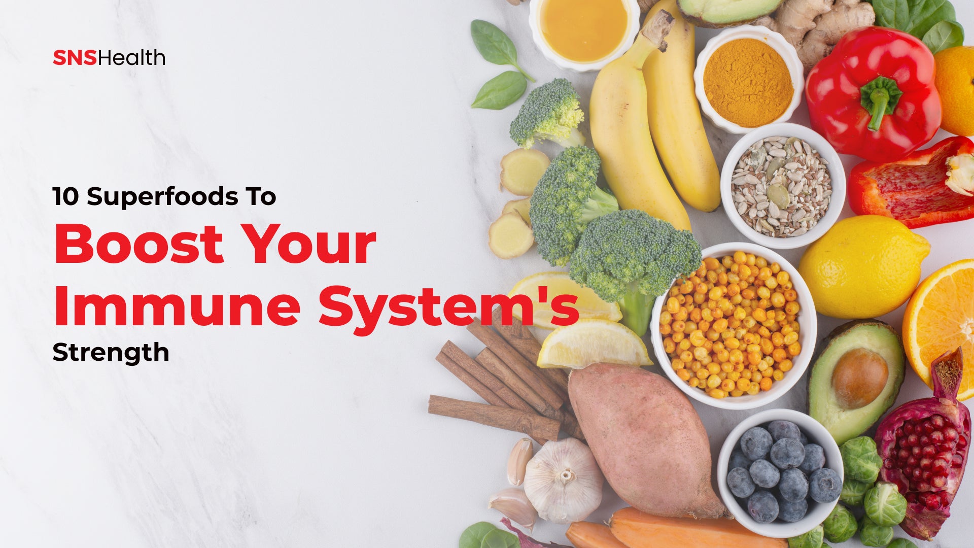 10 superfoods to boost your immune system's health