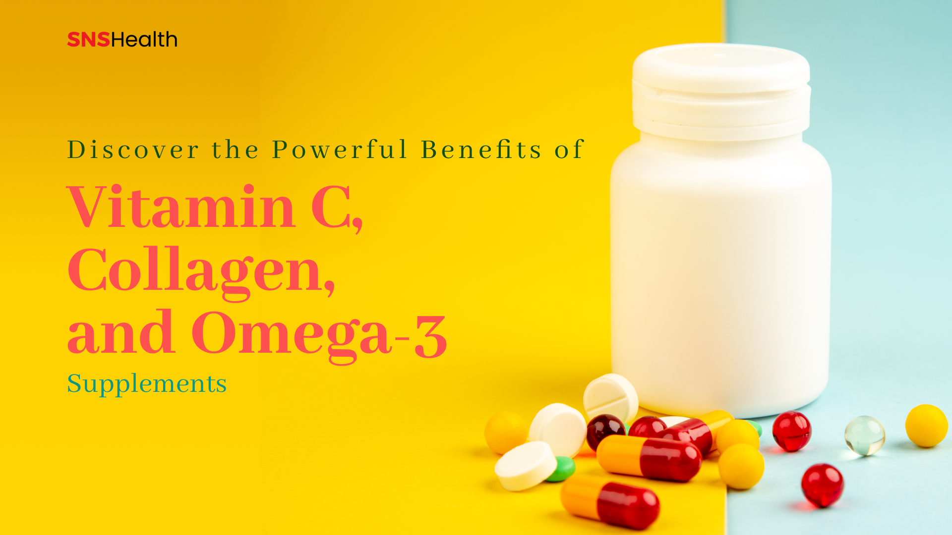 Discover the Powerful Benefits of Vitamin C, Collagen, and Omega-3 Supplements