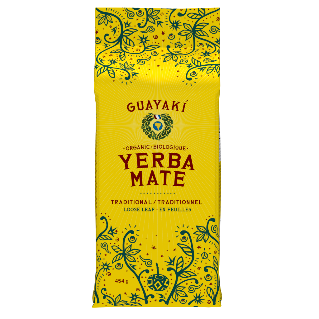 Guayaki Organic Traditional Yerba Mate Tea Bags - Loose Leaf 454g - Tea