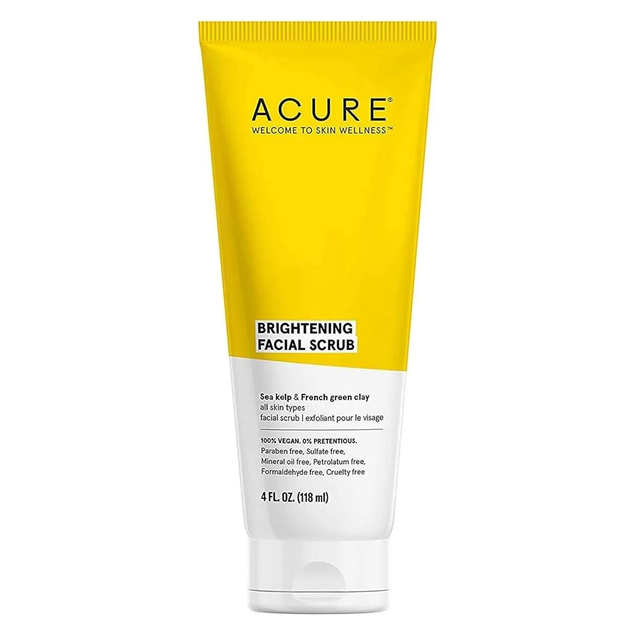 Acure Brightening Facial Scrub 118ml