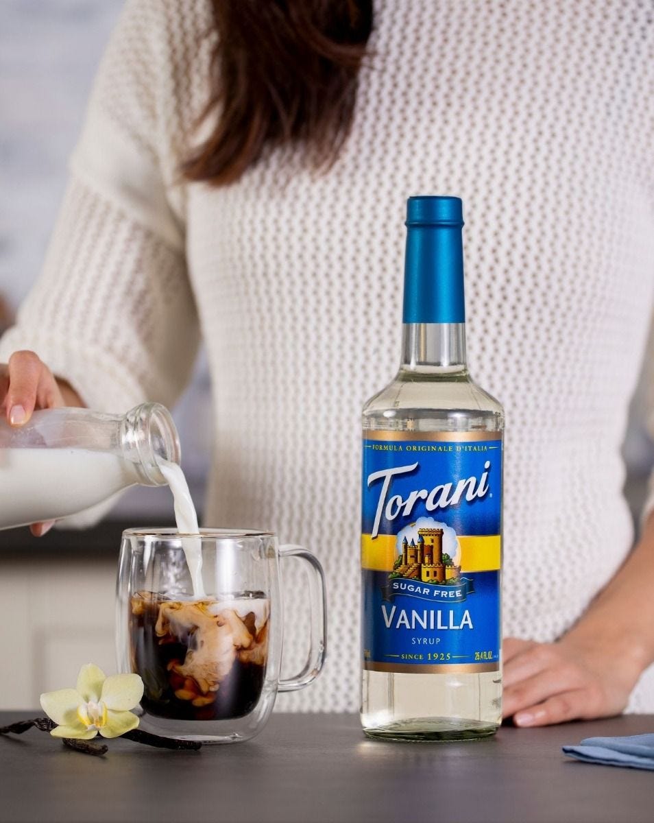 Torani Sugar Free Syrup - Vanilla 375ml - Syrup