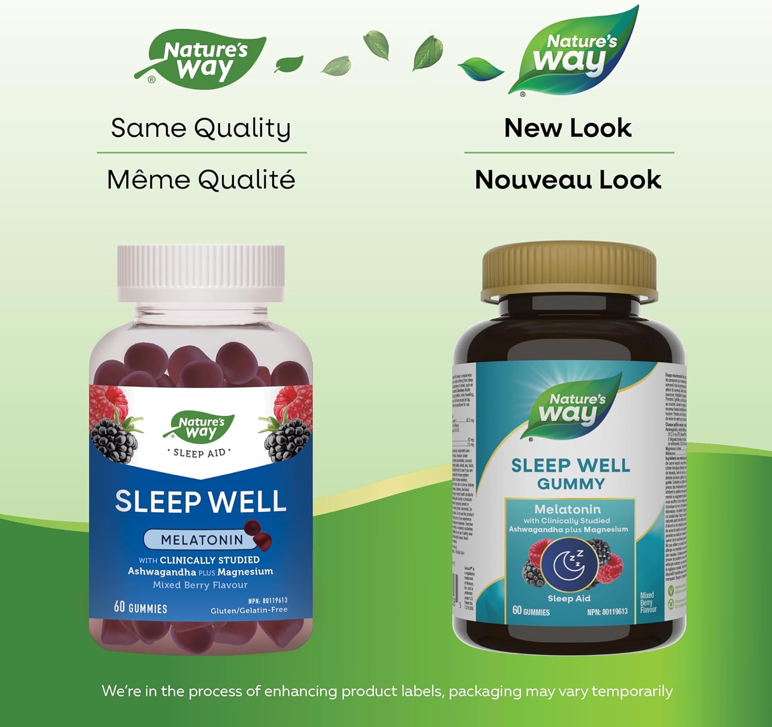 Nature's Way Sleep Well Gummies - 60 Gummies - Melatonin