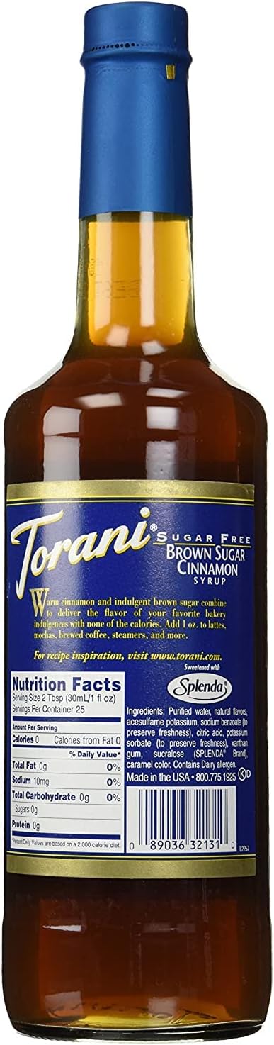 Torani Sugar Free Syrup - S'Mores 375ml - Syrup