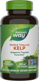 Nature's Way Kelp 600mg - 180 vegan tablets - Herbals