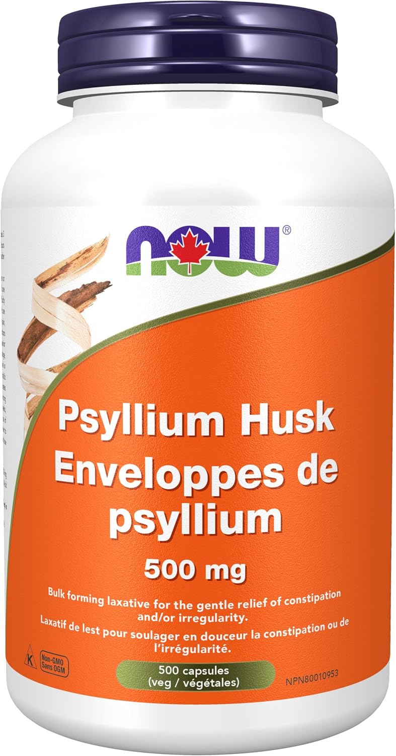 NOW Psyllium Husk 500mg