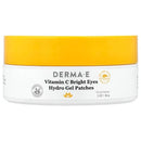Derma E Vitamin C Bright Eyes Hydro Gel Patches - - Skin Care
