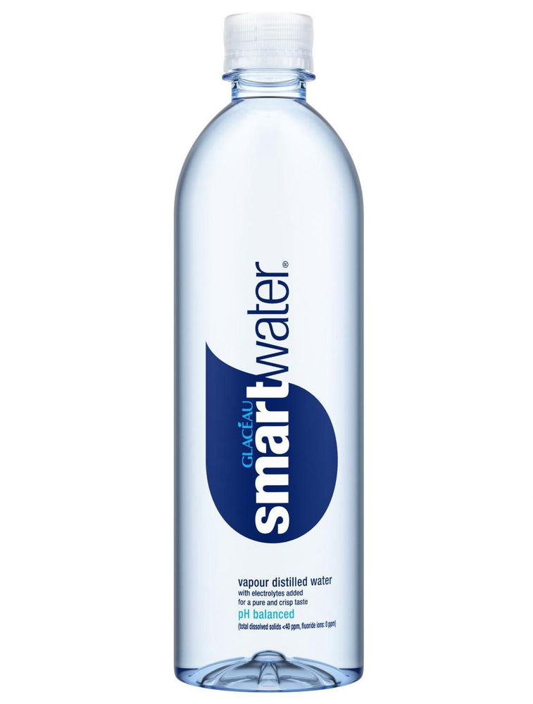 Eau distillée à la vapeur Glaceau Smartwater