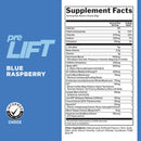 Rule 1 PreLift - Blue Raspberry 30 servings - Pre-Workout