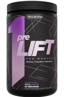 Rule 1 PreLift - Wild Grape 30 servings - Pre-Workout