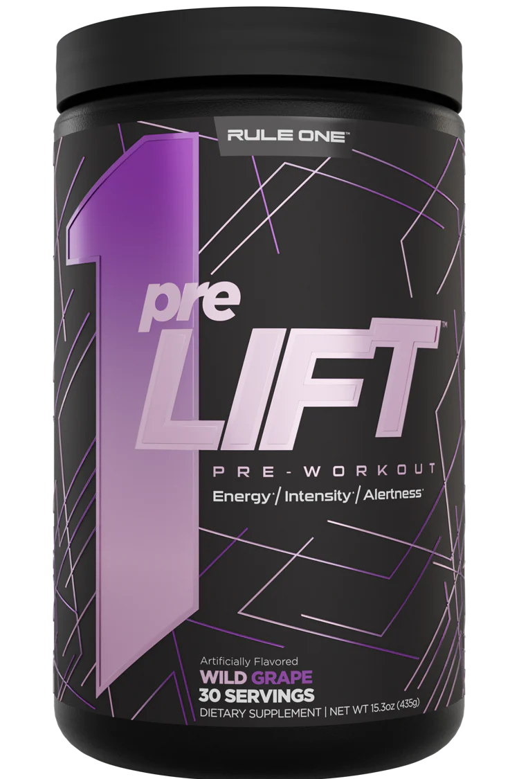 Rule 1 PreLift - Wild Grape 30 servings - Pre-Workout