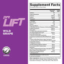 Rule 1 PreLift - Wild Grape 30 servings - Pre-Workout