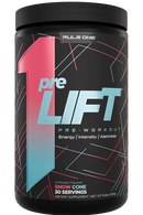 Rule 1 PreLift - Snow Cone 30 servings - Pre-Workout