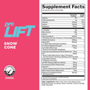 Rule 1 PreLift - Snow Cone 30 servings - Pre-Workout