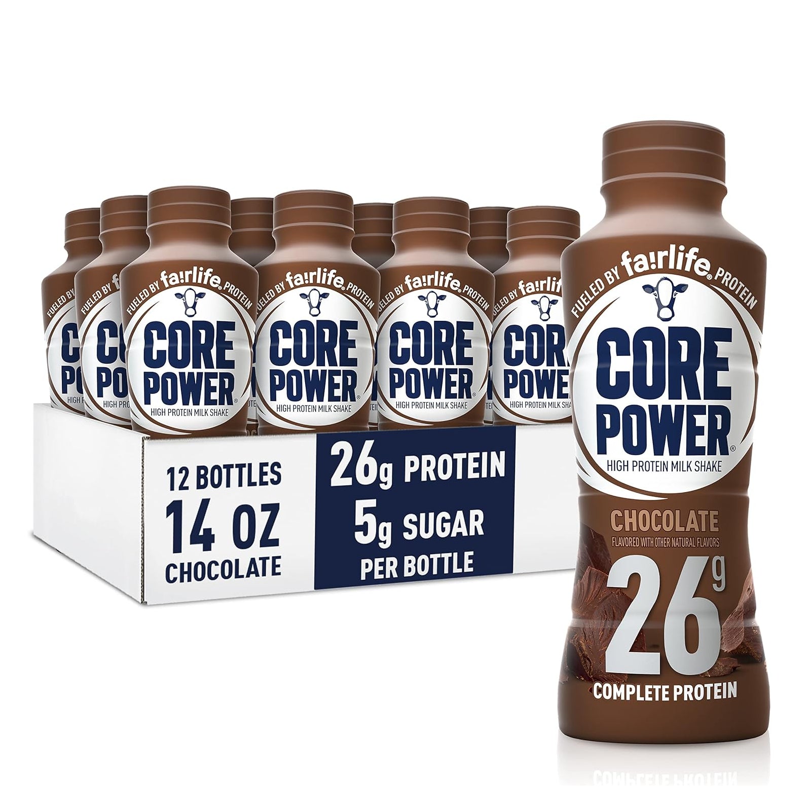 Fairlife Core Power High Protein Shake Chocolate / Pack of 12 