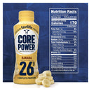 Fairlife Core Power High Protein Shake - Banana Pack of 12 - Protein Shake