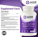 AOR P.E.A.k Activate Capsule - 90 capsules - Supplements