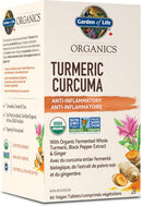 Garden of Life Organics Turmeric - 60 Vegan Tablets - Herbals