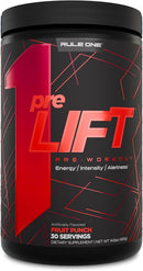 Rule 1 PreLift - Fruit Punch 30 servings - Pre-Workout