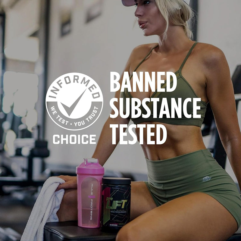 Rule 1 PreLift - Fruit Punch 30 servings - Pre-Workout