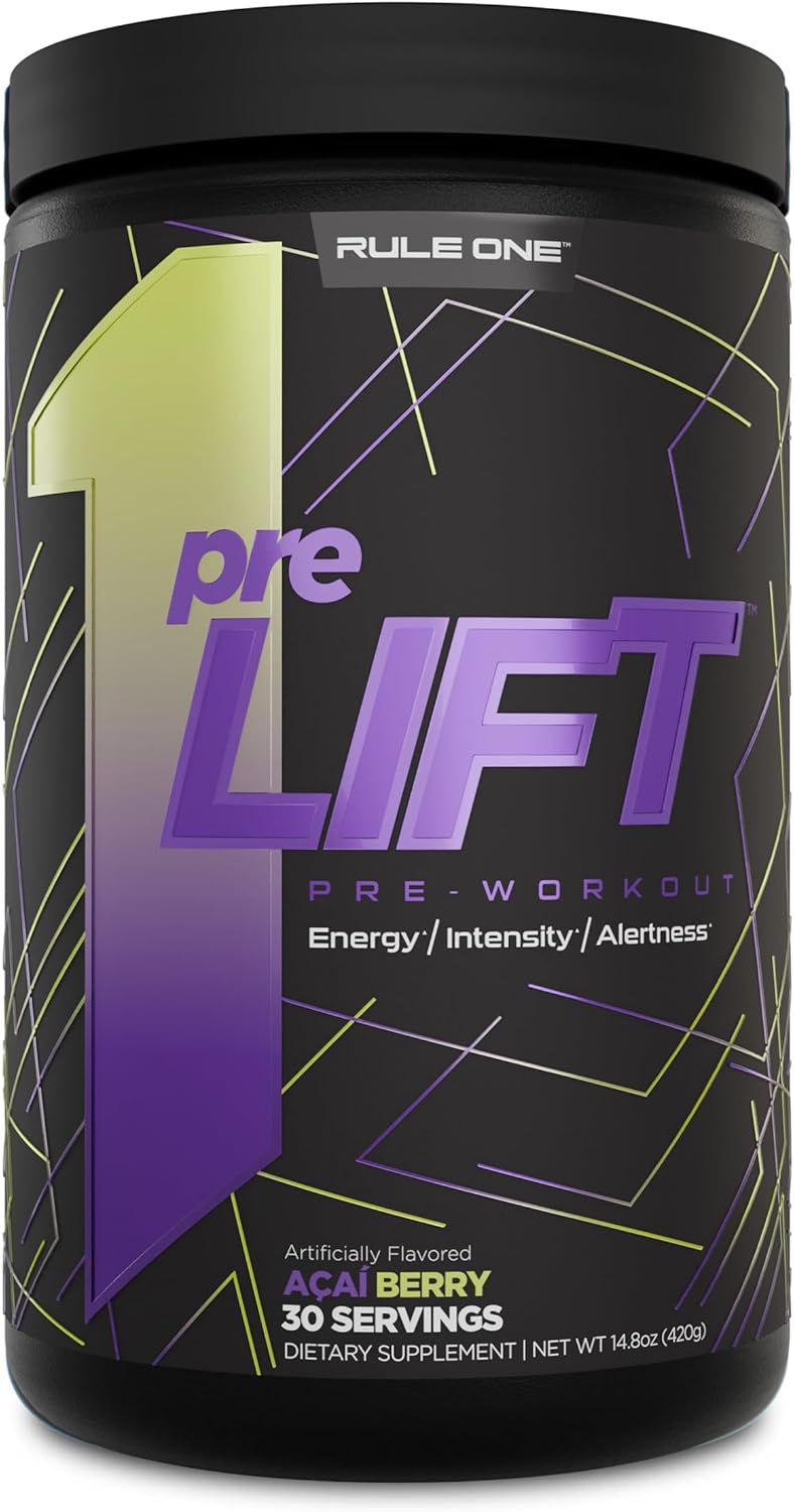 Rule 1 PreLift - Acai Berry 30 servings - Pre-Workout