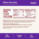 Think! High Protein Bars - White Chocolate 10-Pack - - Protein snacks