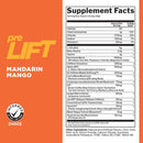 Rule 1 PreLift - Mandarin Mango 30 servings - Pre-Workout