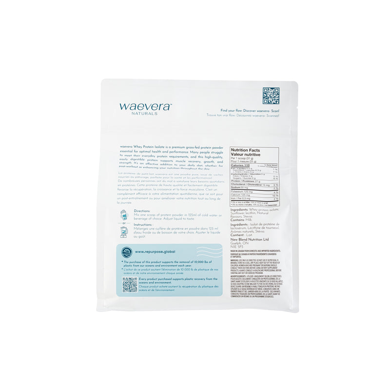 Isolat de protéines de lactosérum Waevera