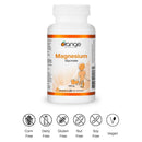 Orange Naturals Magnesium Glycinate 180mg - 60 Vegetarian Capsules - Magnesium