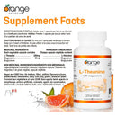 Orange Naturals L-Theanine 250mg - 60 Vegetarian Capsules - Stress Management