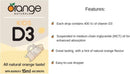 Orange Naturals Kids D3 Drops - Orange 15 ml - Vitamin D