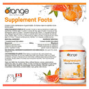 Orange Naturals Magnesium Glycinate Powder 200mg - 90g - Magnesium