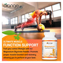 Orange Naturals Magnesium Glycinate Powder 200mg - 90g - Magnesium