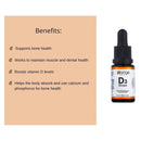 Orange Naturals D3 Drops 1000 IU - Orange 15 ml - Vitamin D