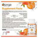 Orange Naturals D3 + K2 Softgels with Organic Coconut Oil - 90 Softgels - Multivitamin