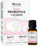 Orange Naturals - Baby Probiotics + D3 Drops - 10 ml - Probiotics