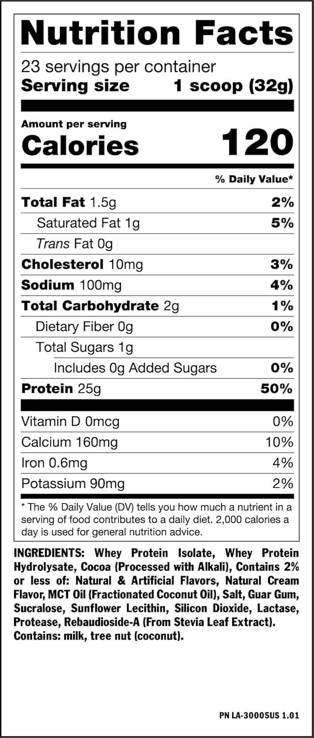 Mutant Iso Surge Peanut Butter Chocolate / 1.6 lbs