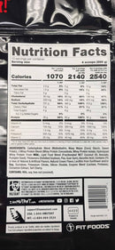 Mutant Mass - Chocolate Fudge Brownie 15 lbs - Mass Gainer