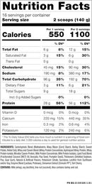 Mutant Mass - Vanilla Ice Cream 5 lbs - Mass Gainer