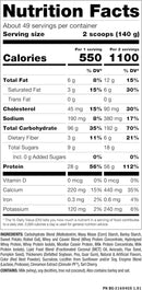 Mutant Mass - Strawberry Banana 15 lbs - Mass Gainer