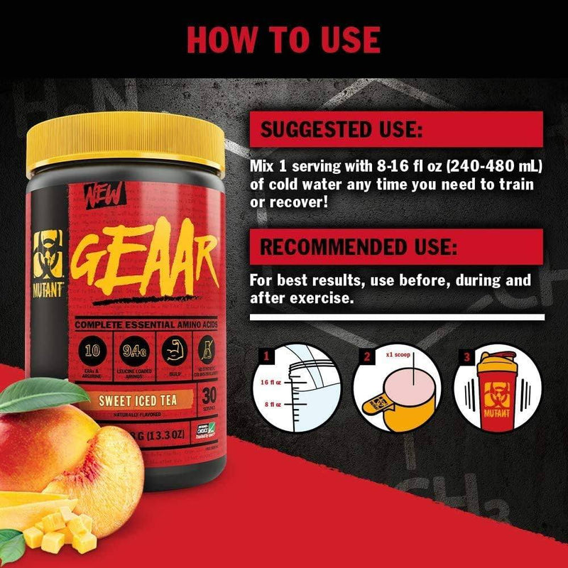 Mutant GEAAR - Rocket Pop 378g - Post-workout