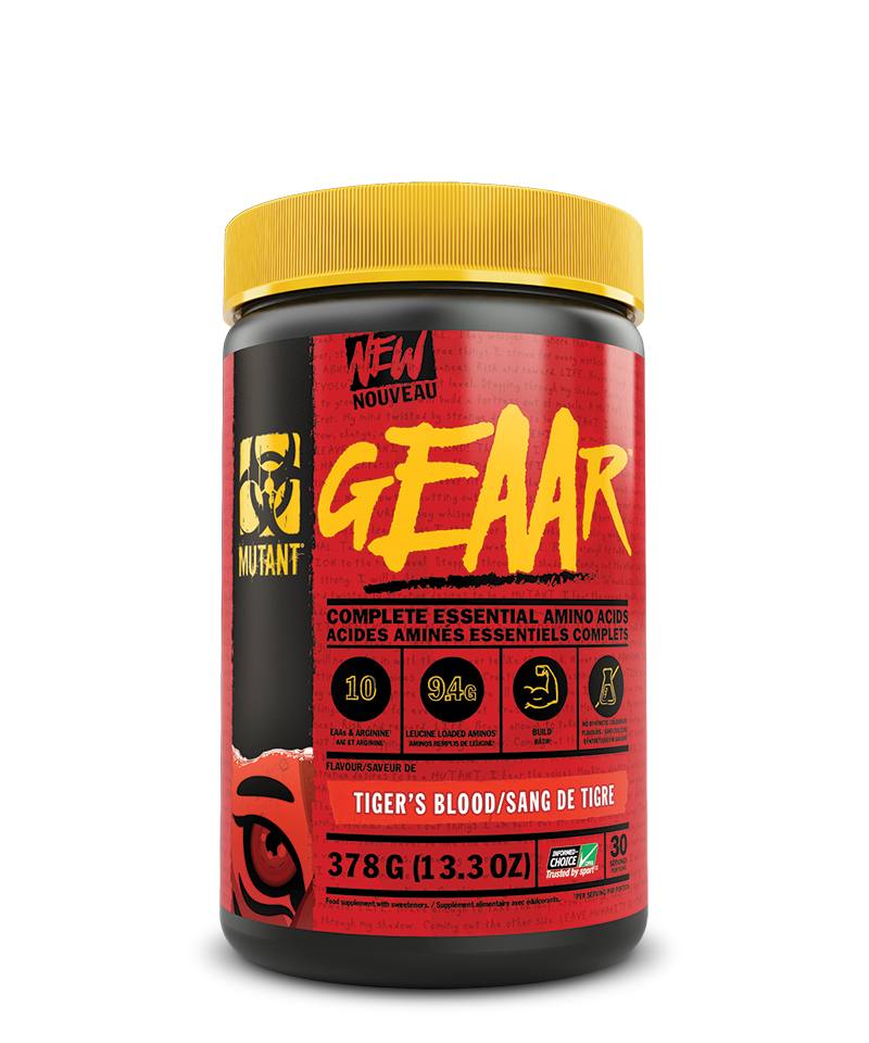 Mutant GEAAR - Tiger's Blood 378g - Post-workout