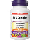 Webber Naturals B50 Complex - 80 Capsules - Vitamin B