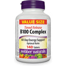 Webber Naturals B100 Complex - 90 Tablets - Vitamin B