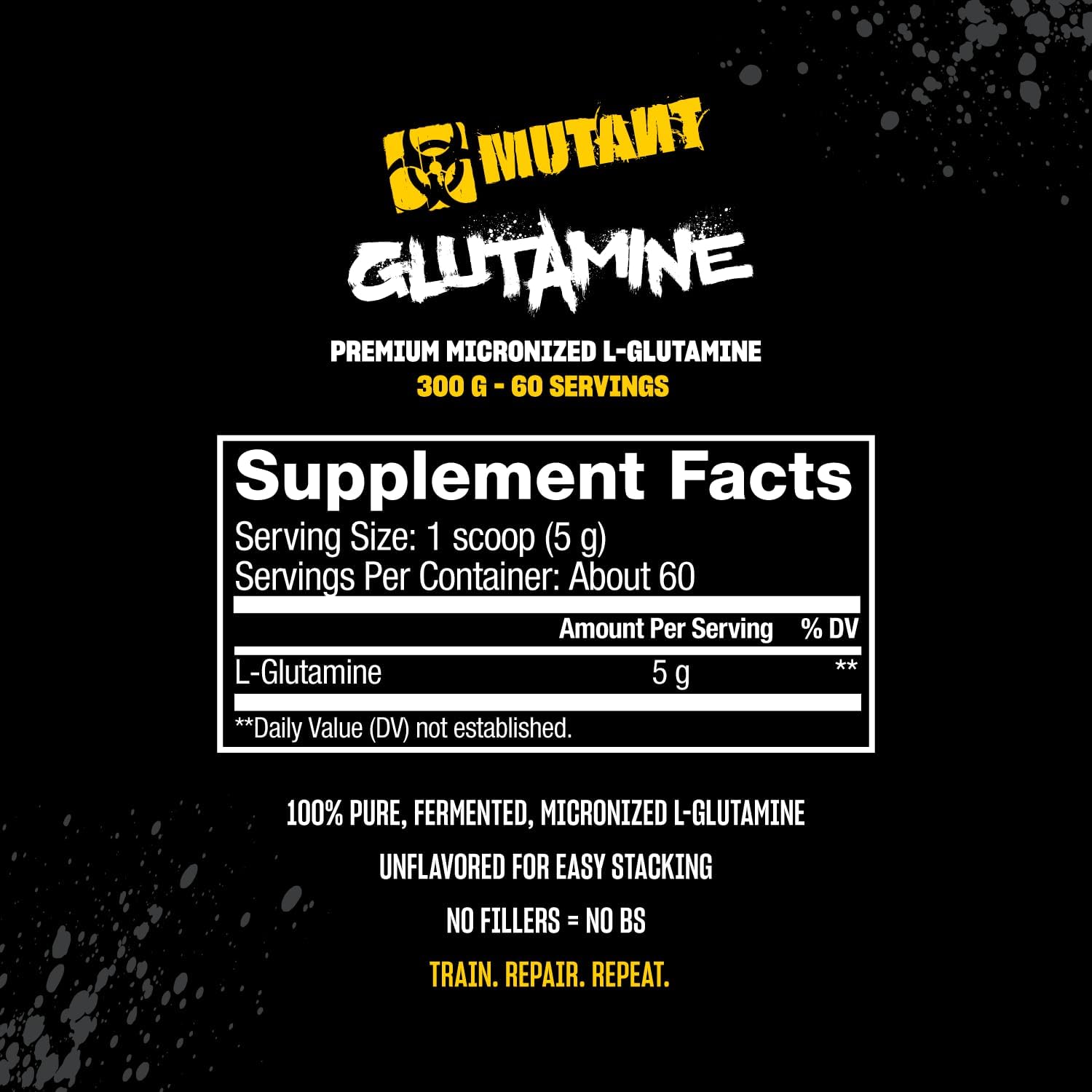 Mutant Glutamine - 300g - Glutamine