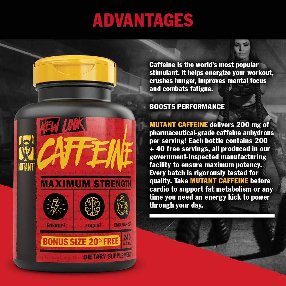 Mutant Caffeine 240  tablets