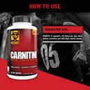 Mutant Carnitine - 90 capsules - - Amino Acids