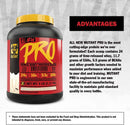 Mutant Pro - Triple Whey Protein Blend - Vanilla Milkshake 5 lbs - Protein Powder