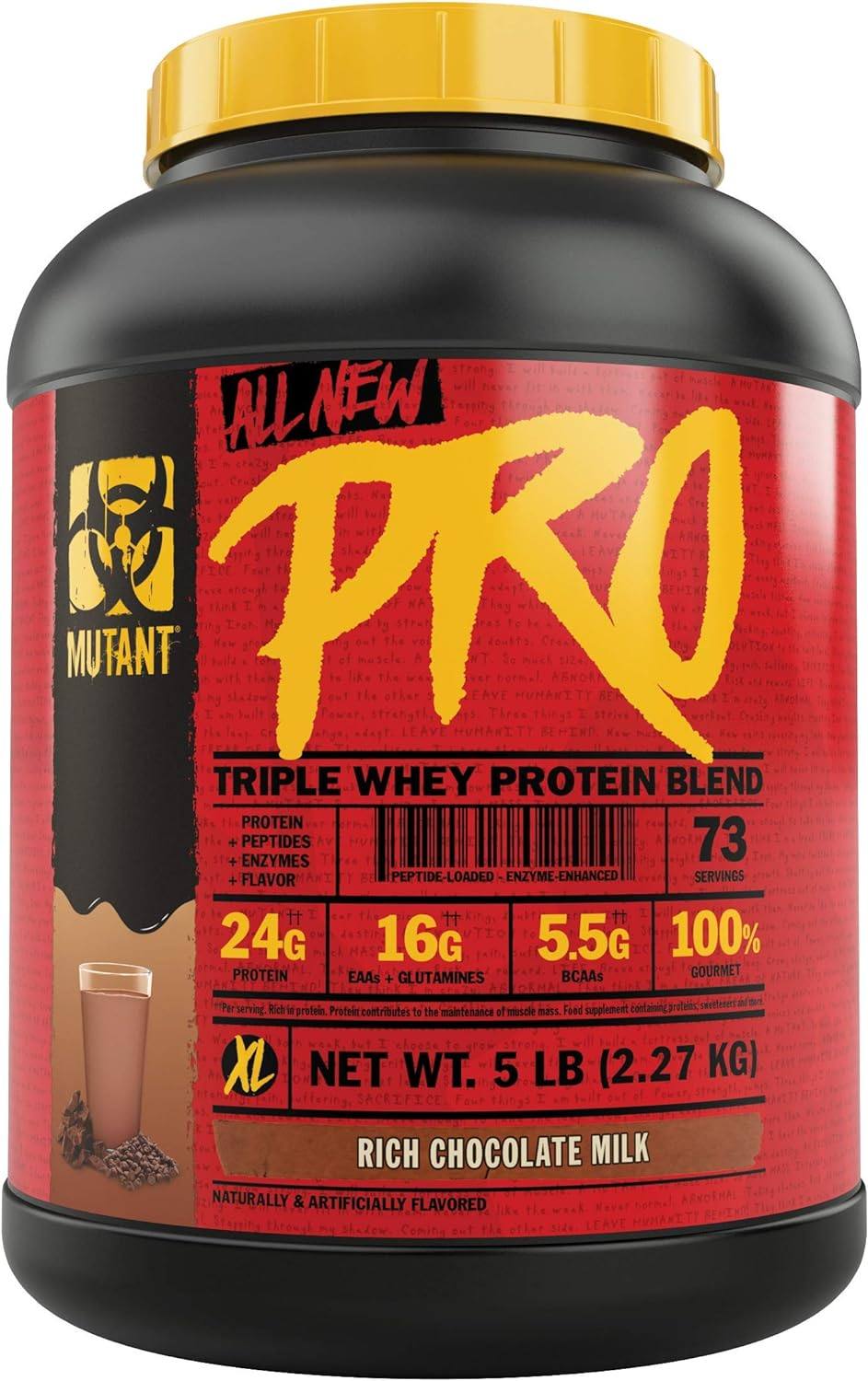 Mutant Pro - Triple Whey Protein Blend Rich Chocolate Milk / 5 lbs